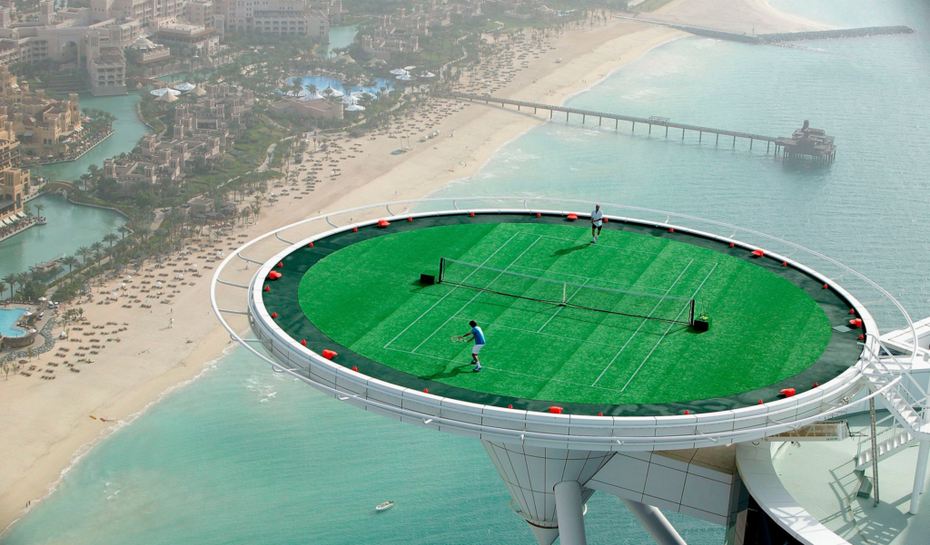 7 Spectacular Tennis Courts Around The World