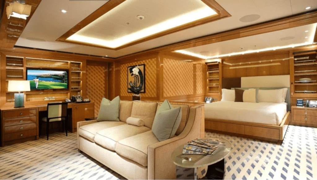 russian billionaire yacht inside