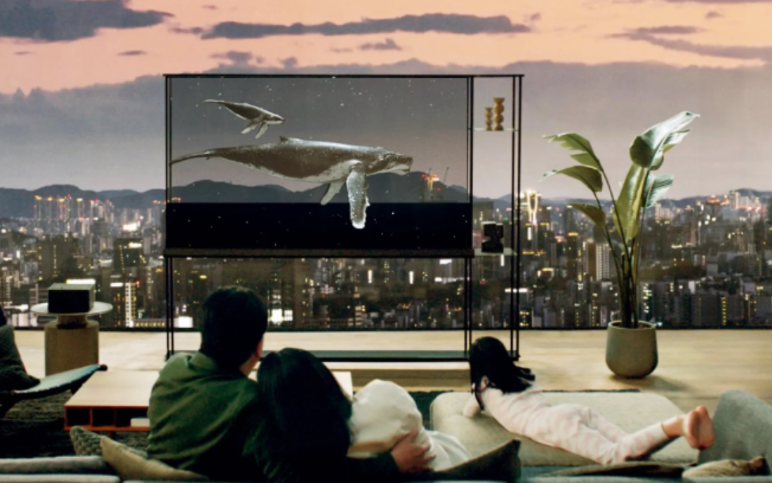 The World’s First Transparent TV Is Now Available for Purchase