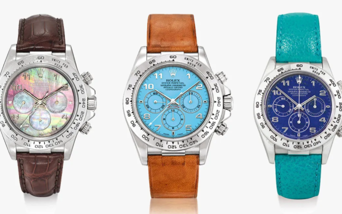 A One-of-a-Kind Custom Rolex Daytona Could Fetch More Than $1.6 Million at Auction