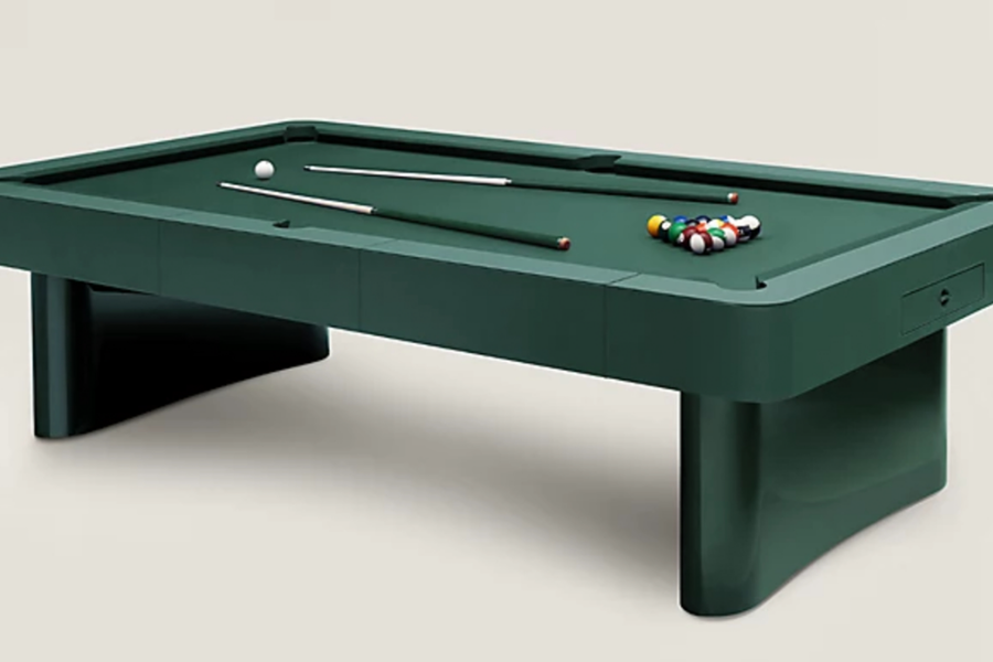 Hermès Leather Pool Table: Inside the $296,000 Ultra-Luxury Billiards Table