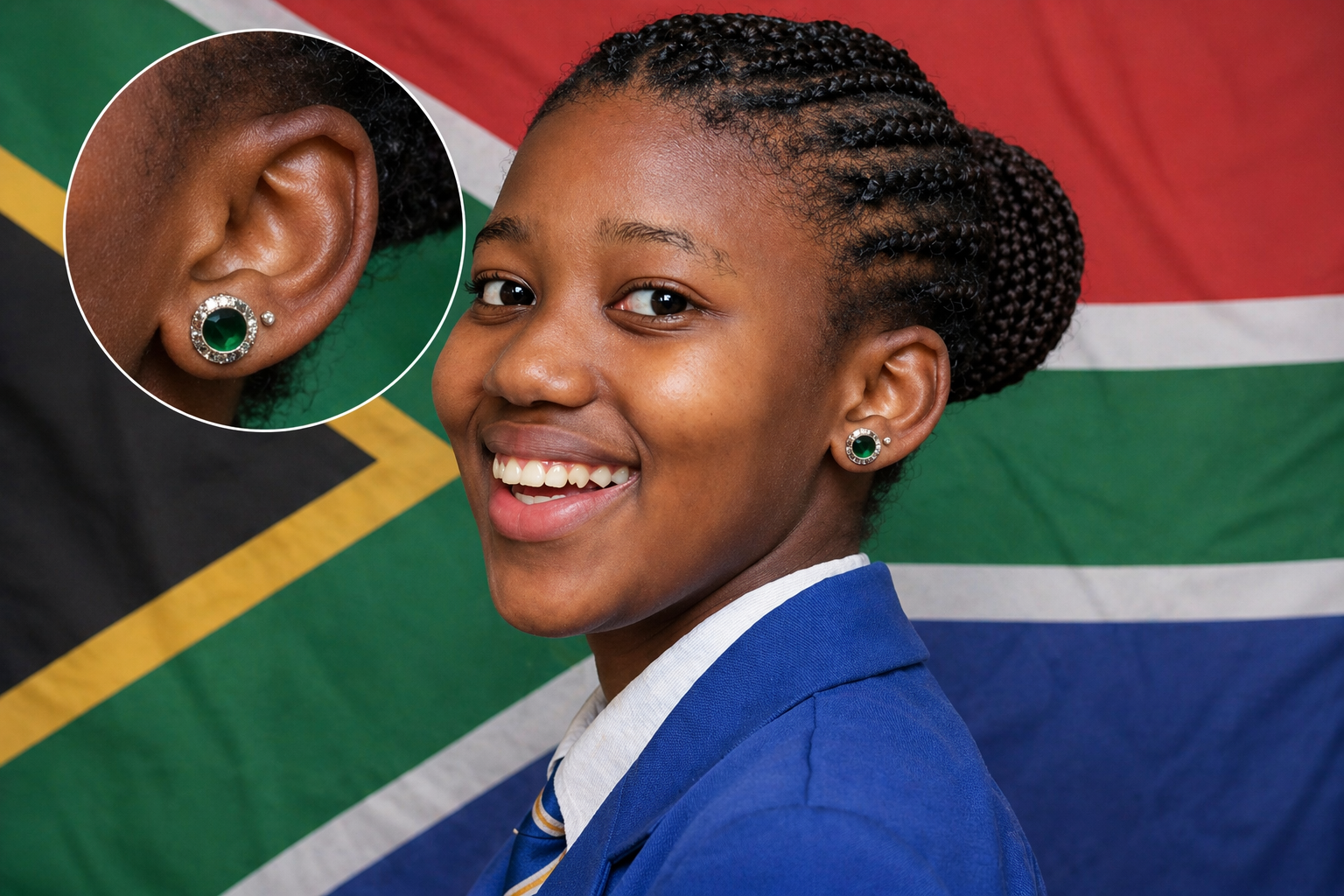 16-Year-Old From South Africa Creates Smart Earring That Helps Catch Criminals