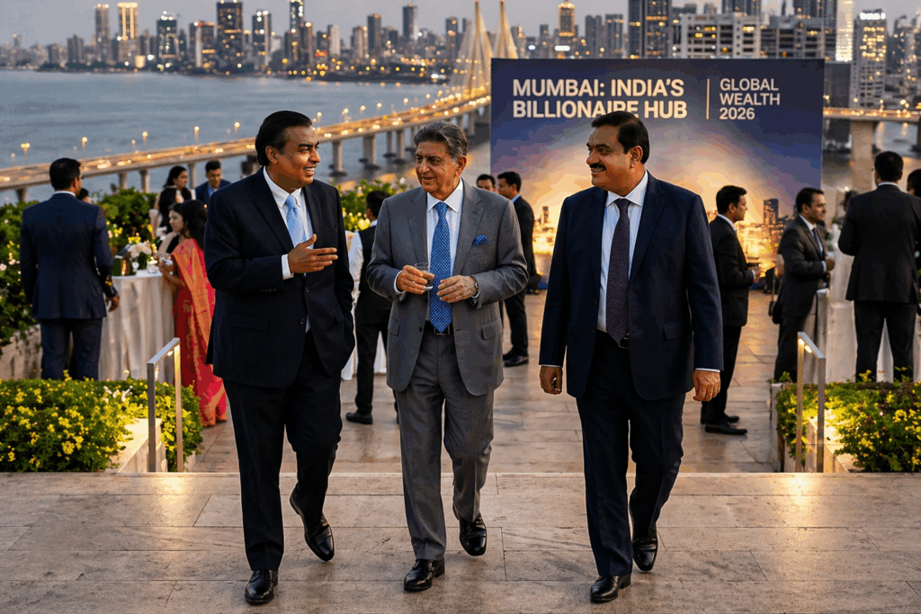 Mumbai Adds More New Billionaires in 2026 Than New York City and London