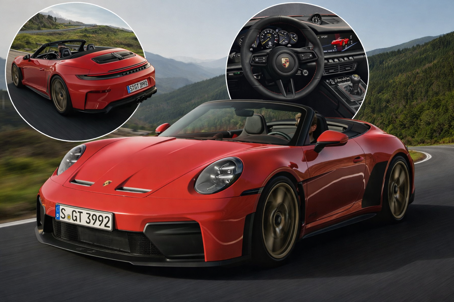 Porsche Unveils 911 GT3 SC First-Ever GT3 Convertible with Manual Gearbox