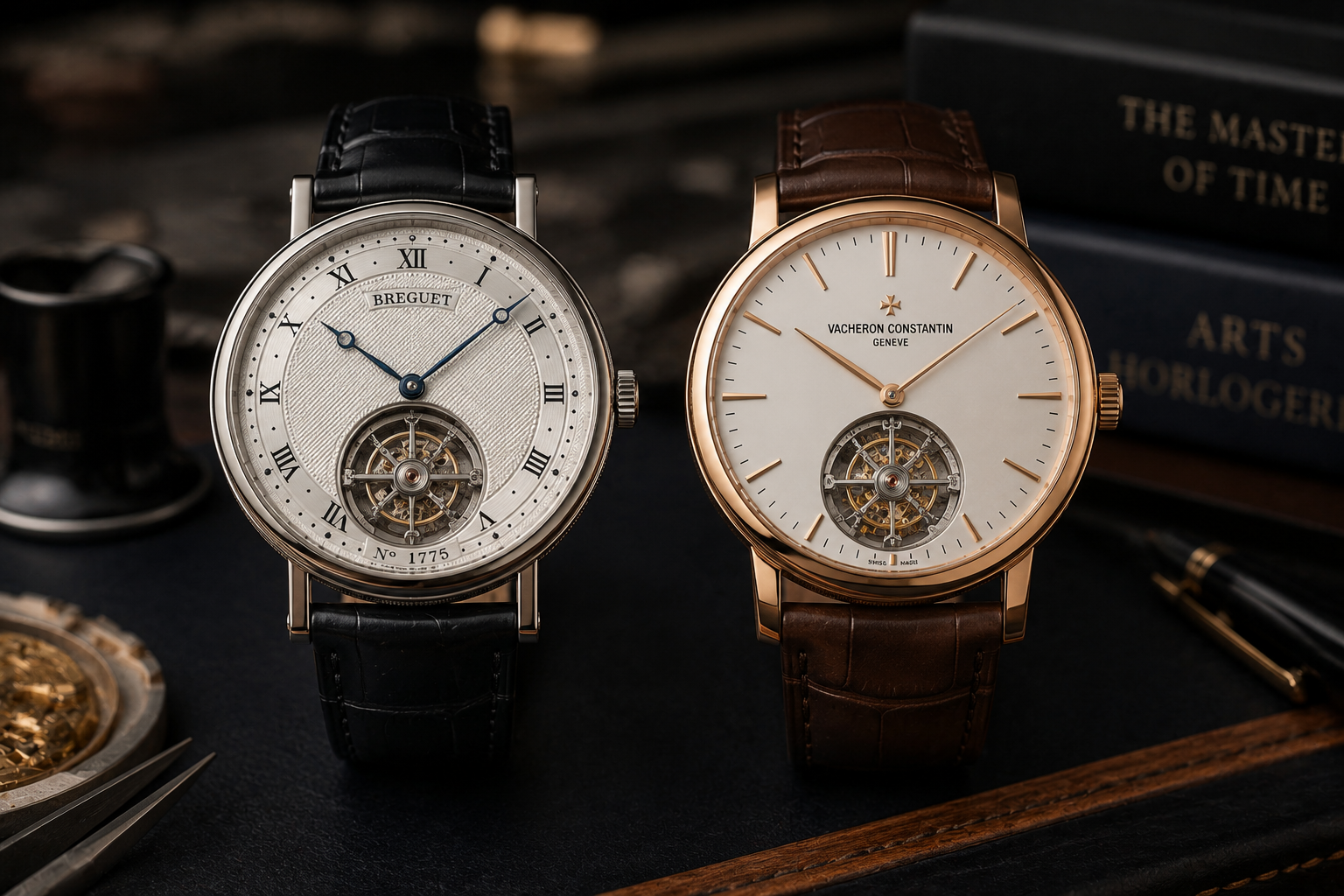 Breguet vs Vacheron Constantin tourbillon