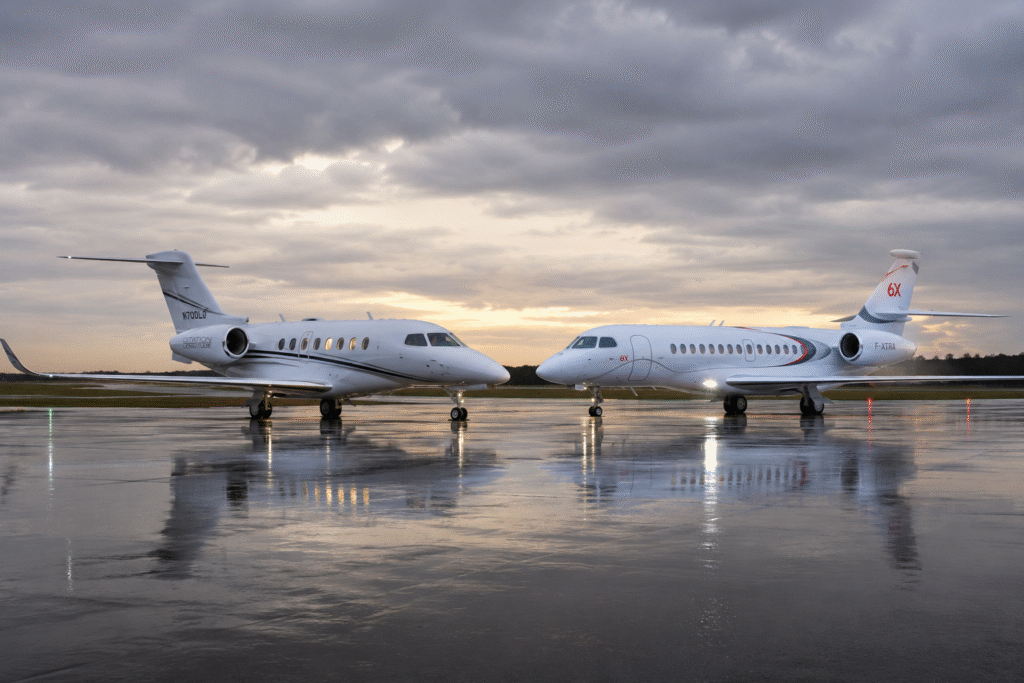 Cessna Citation Longitude vs Dassault Falcon 6X