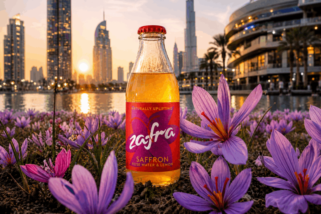 Dubai Launches the World’s First Saffron Soft Drink, and It’s Going Viral Globally