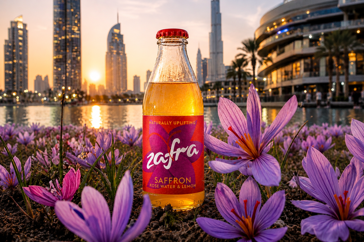 Dubai Launches the World’s First Saffron Soft Drink, and It’s Going Viral Globally