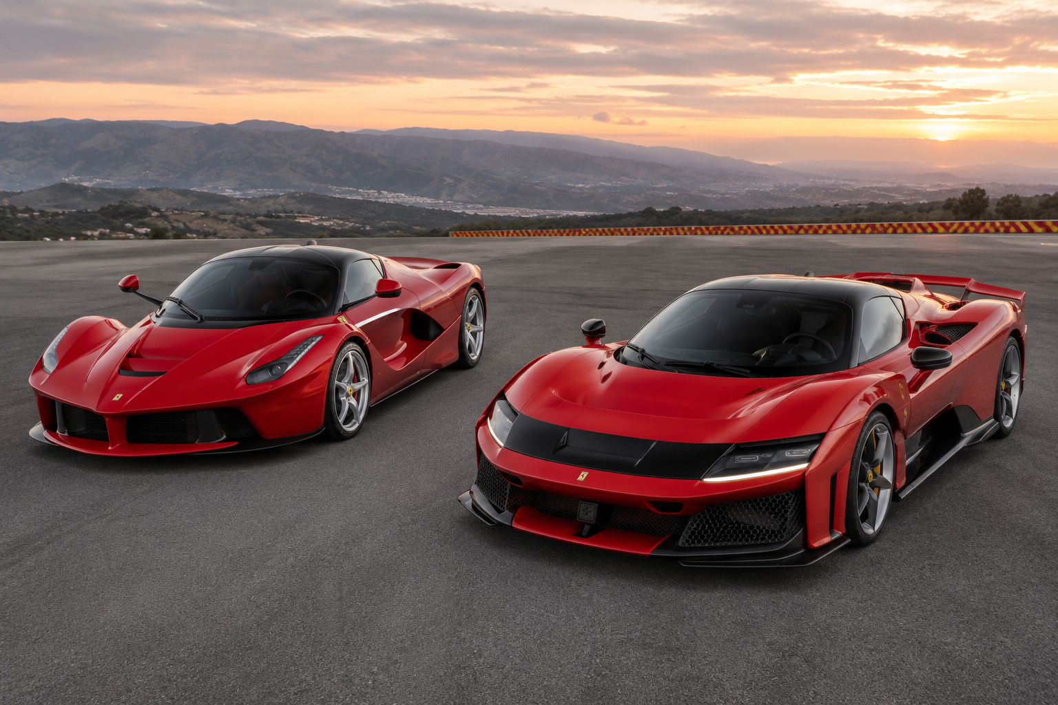 Ferrari F80 vs LaFerrari comparison
