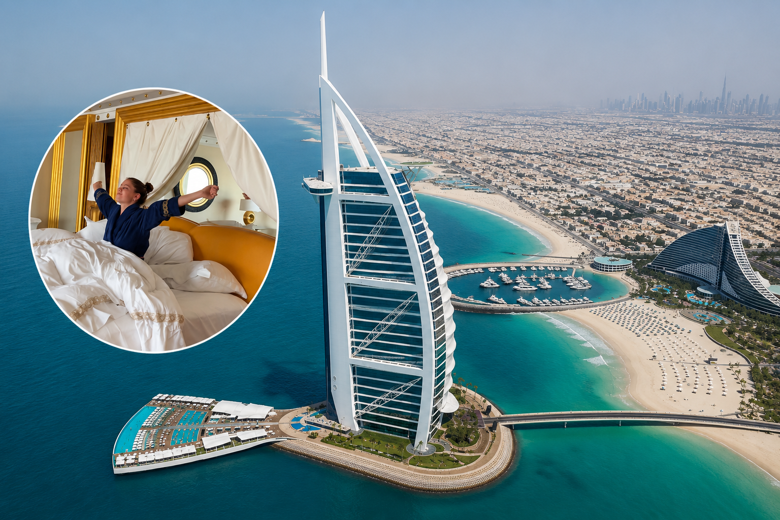 Inside the World’s Only 7-Star Hotel What $2,500 a Night Really Gets You