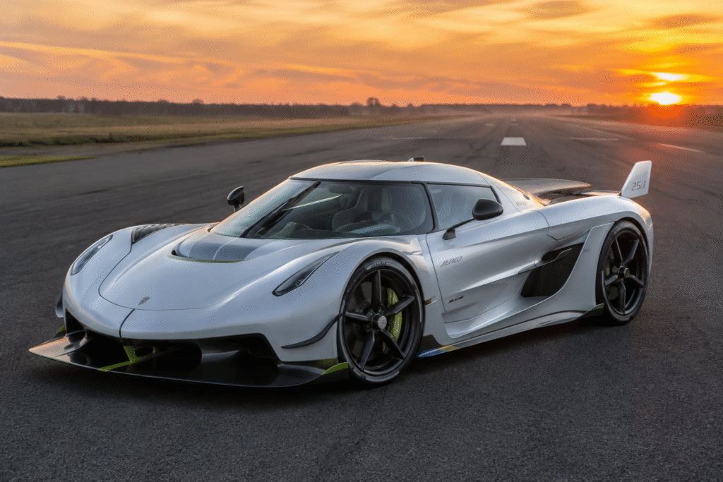 Koenigsegg Jesko Absolut top speed