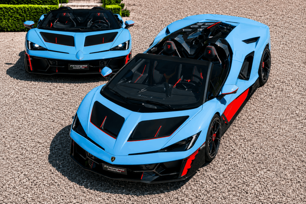 Lamborghini Unveils Fenomeno Roadster Most Powerful Open-Top V12 Hybrid Limited to 15 Units