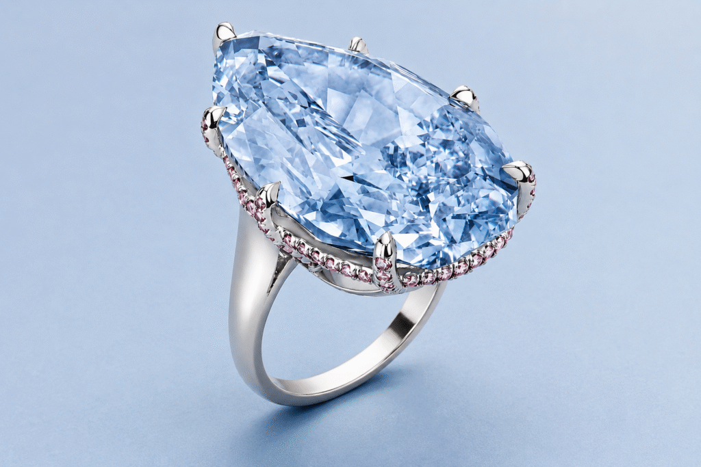Largest Fancy Blue Diamond Ever Offered at Auction