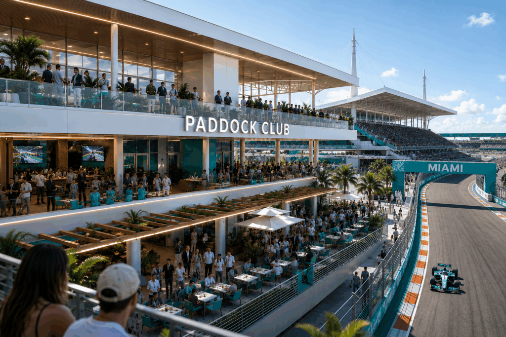 Miami Grand Prix Expands VIP Paddock Club Experience for 2026 Race Weekend