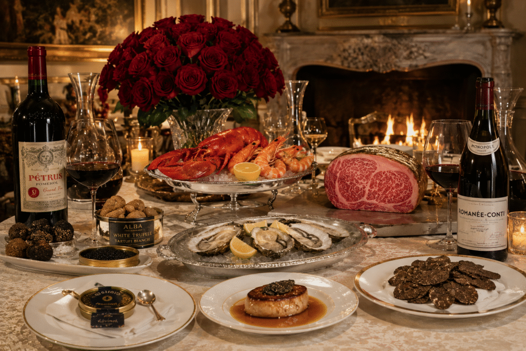 billionaire food wine budget lifestyle