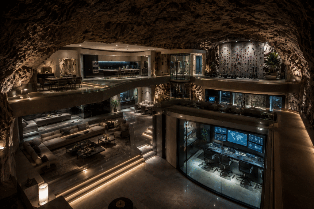 billionaire underground bunkers luxury 2026