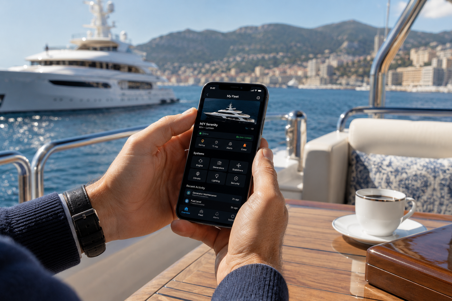 luxury yacht management app billionaire 2026