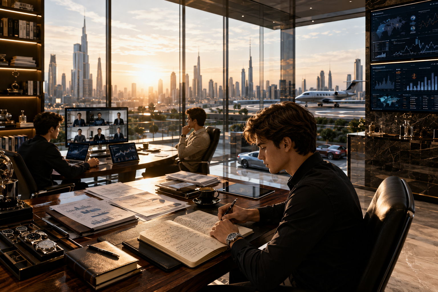 Youngest trillionaires daily Routine