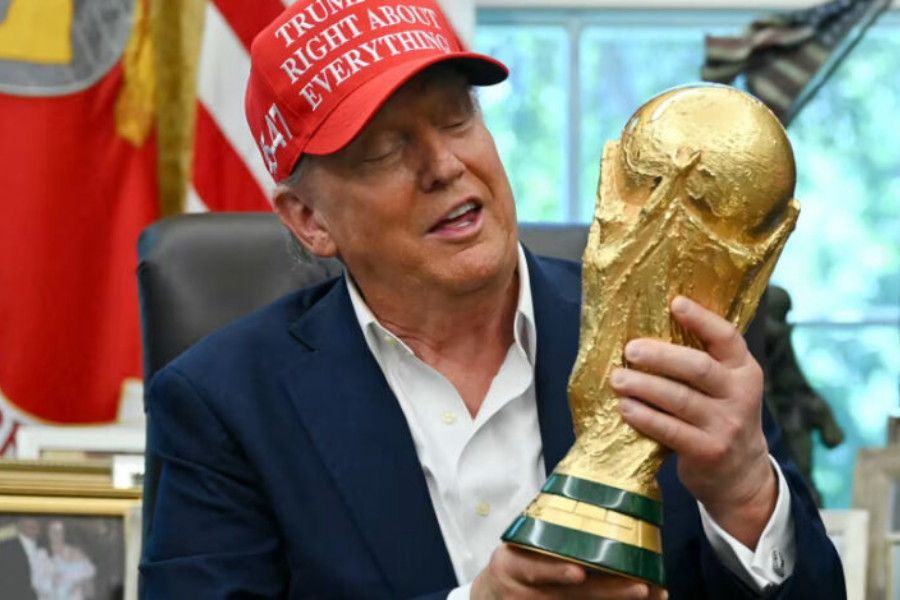 Donald Trump FIFA World Cup Trophy