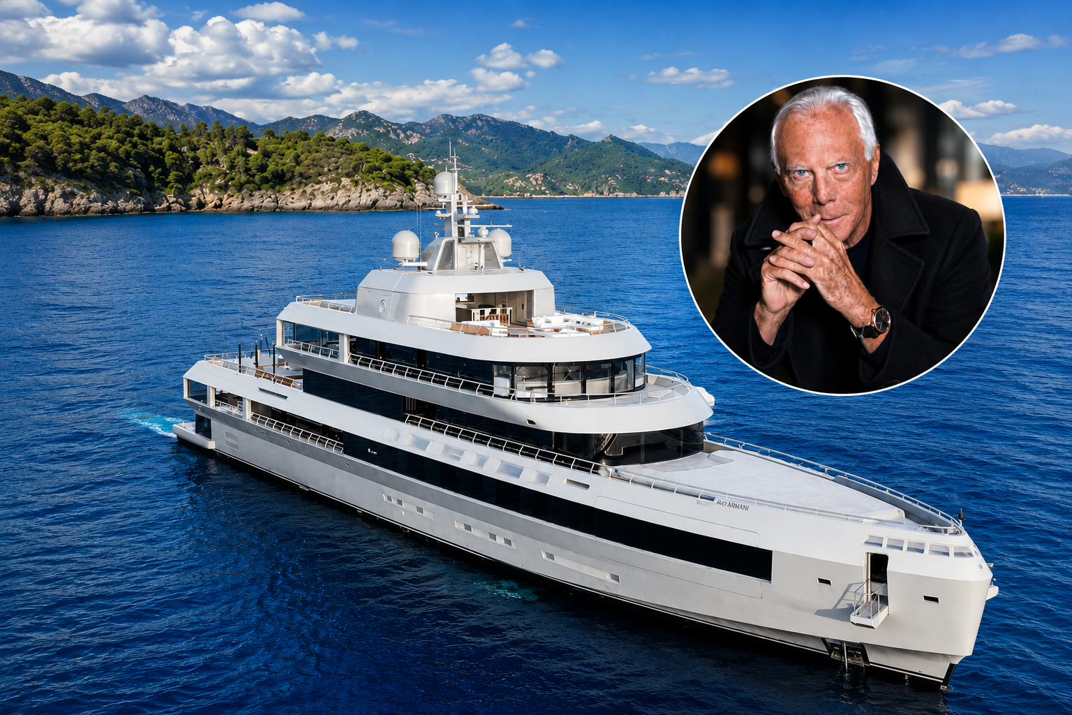 Giorgio Armani Superyacht