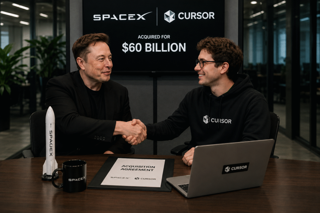 SpaceX Cursor Acquisition