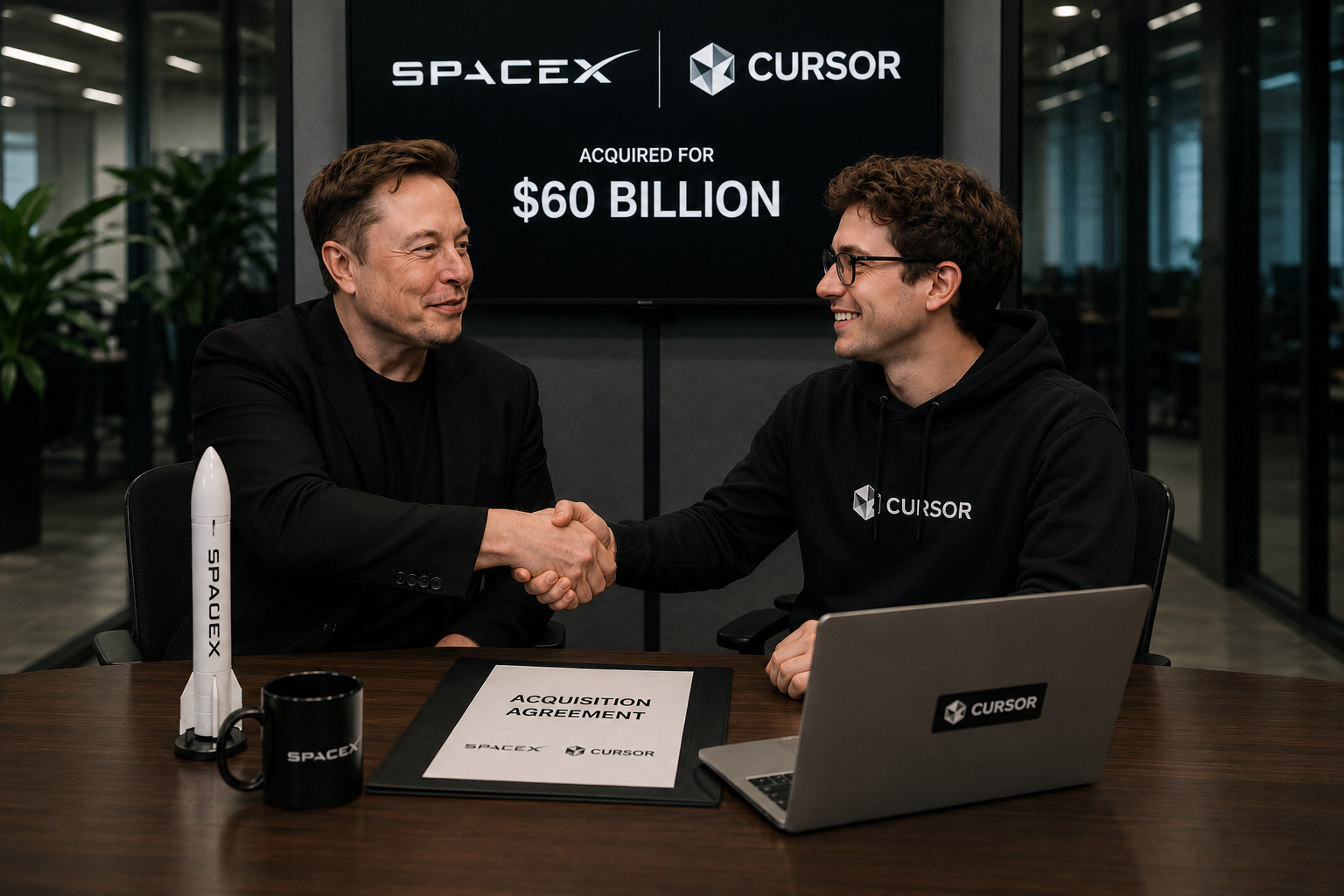 SpaceX Cursor Acquisition