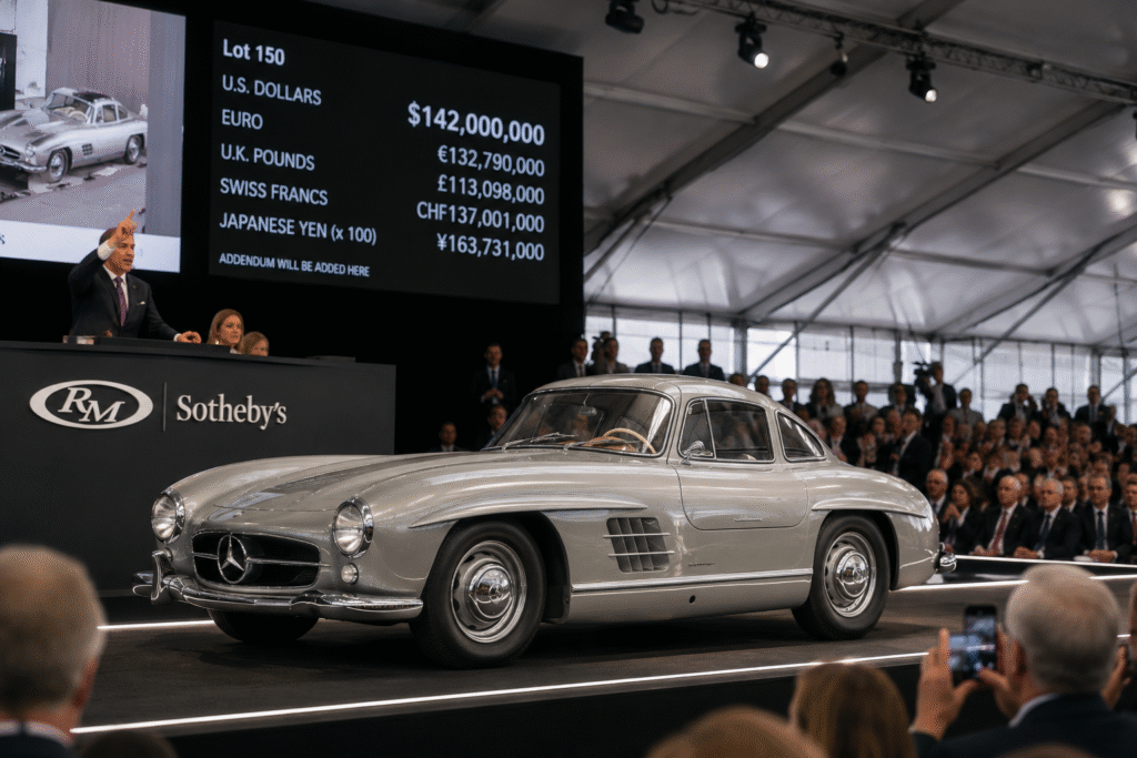 most expensive car sold auction 2026