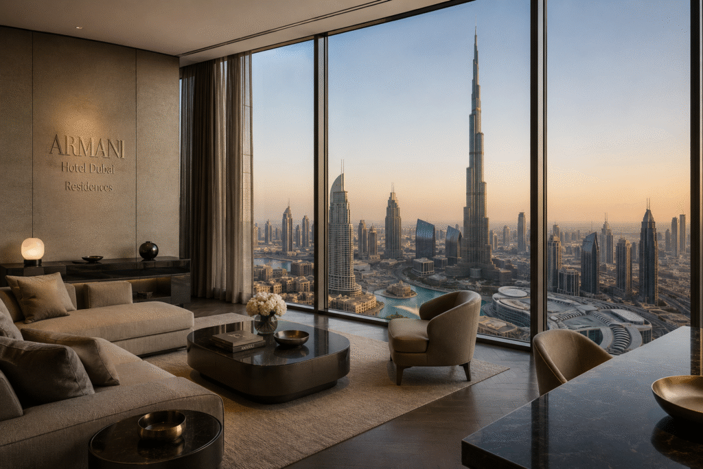 Armani Hotel Residences Dubai price per sqft