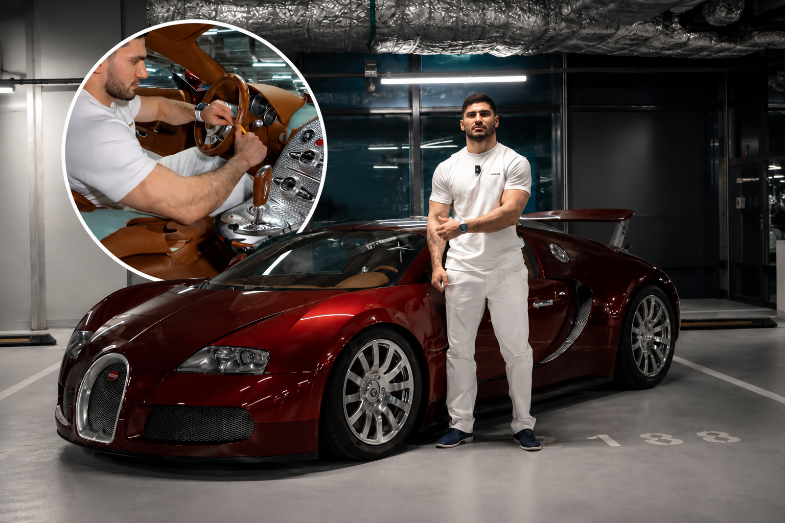 Bugatti Veyron Interior