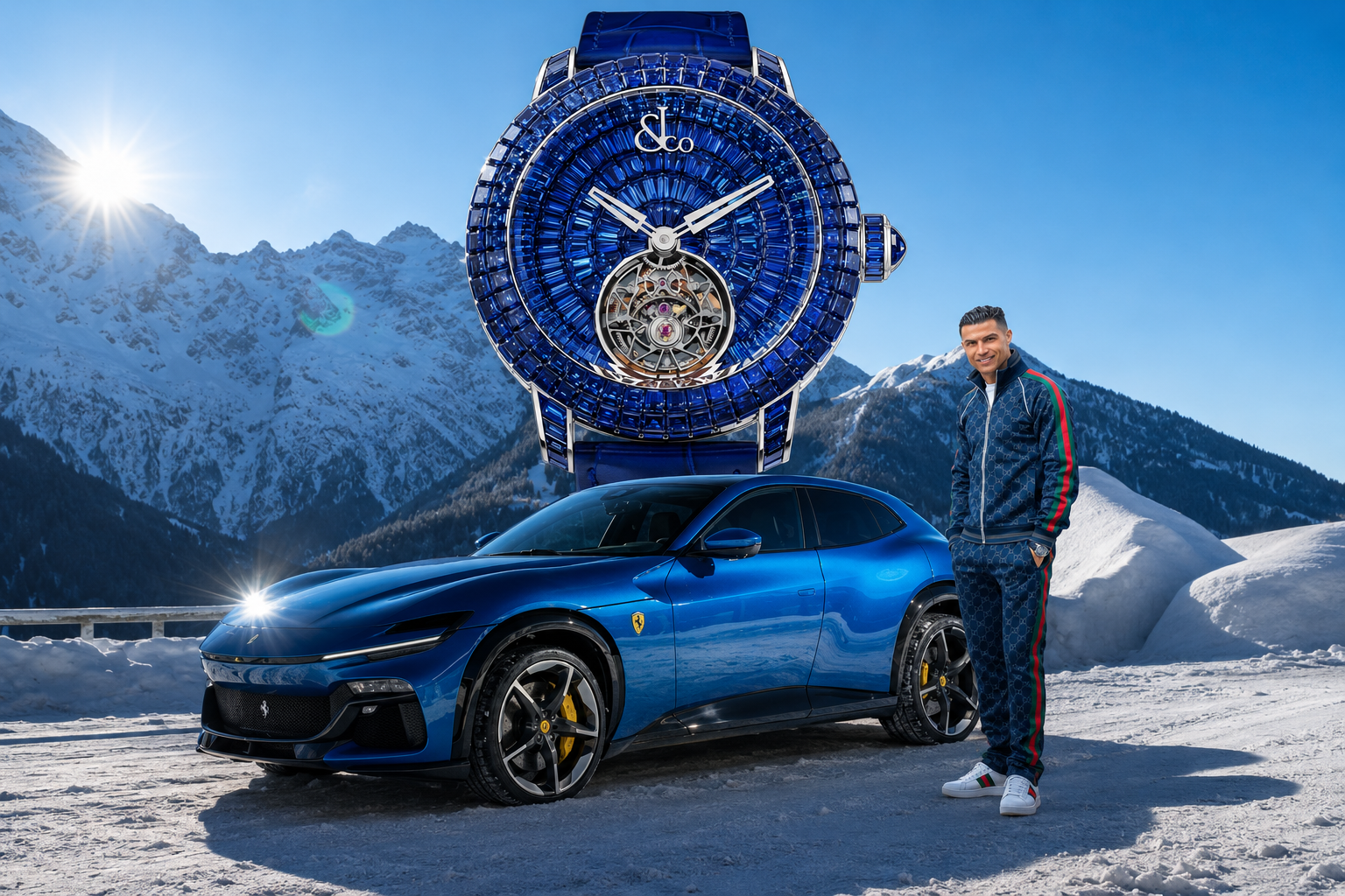 Cristiano Ronaldo Jacob & Co. Caviar Tourbillon