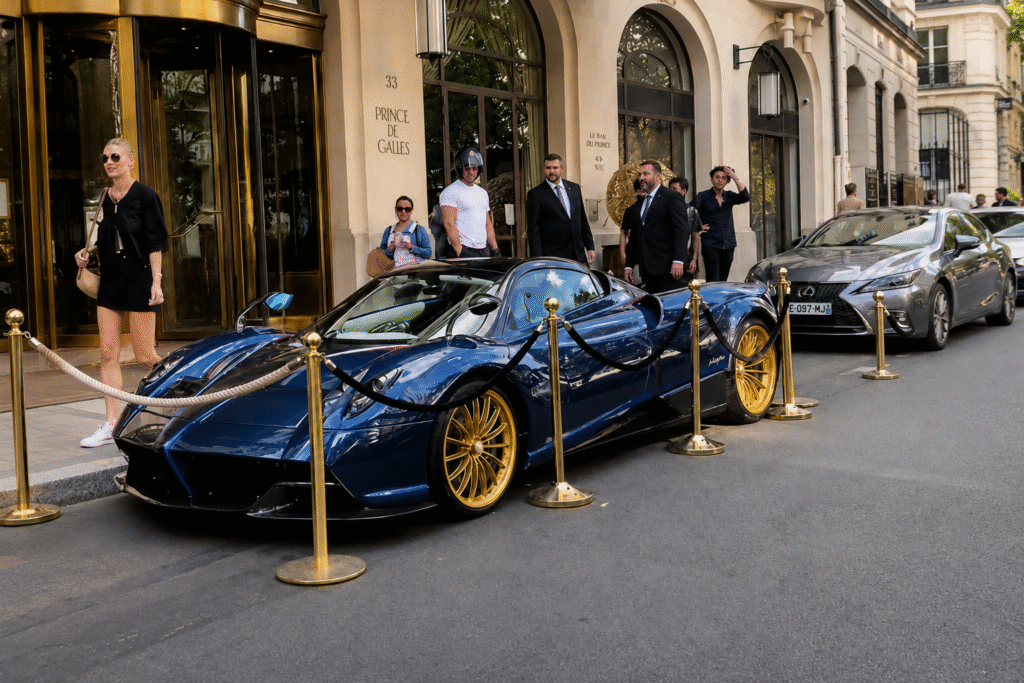 Pagani Huayra Roadster Spotted in Paris
