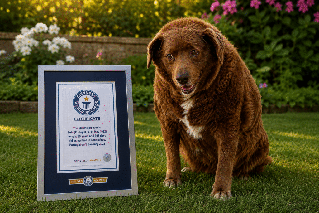 World's Oldest Dog Bobi