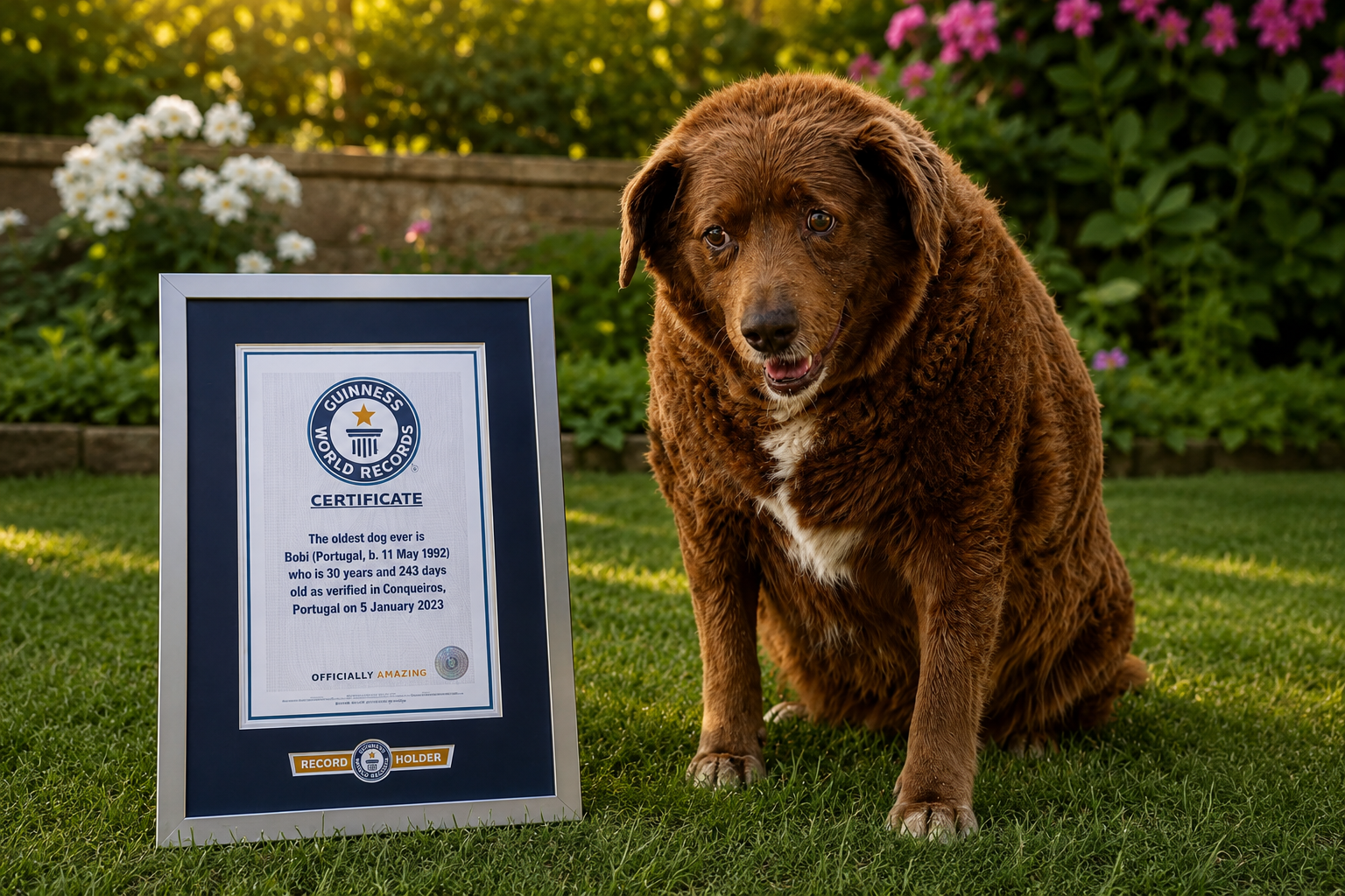 World's Oldest Dog Bobi
