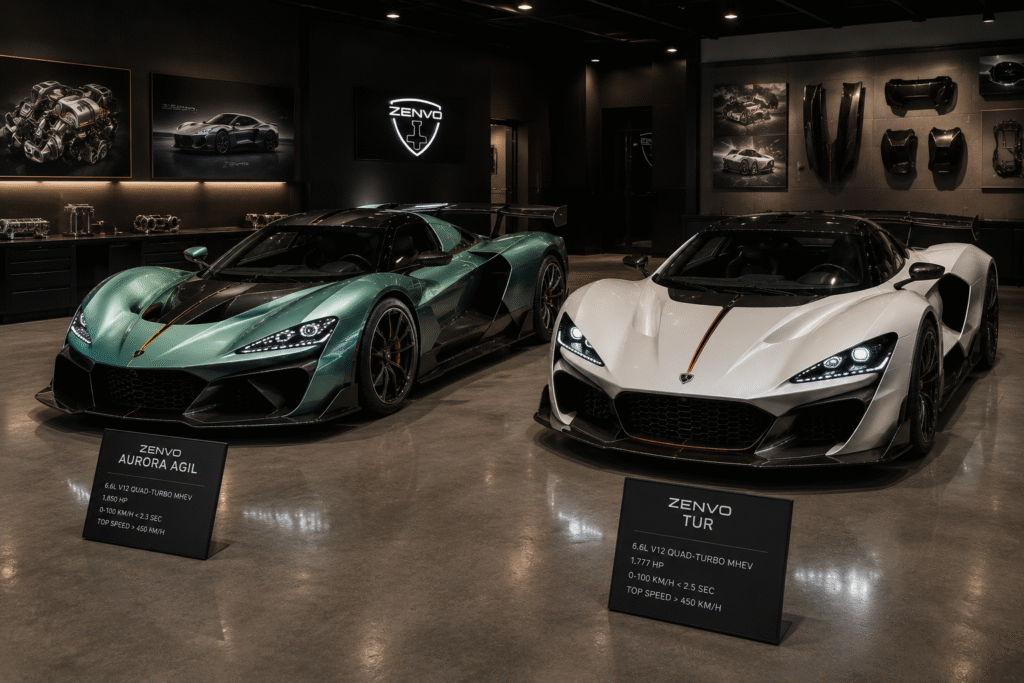 Zenvo Aurora Agil Tur hypercar specs 2026