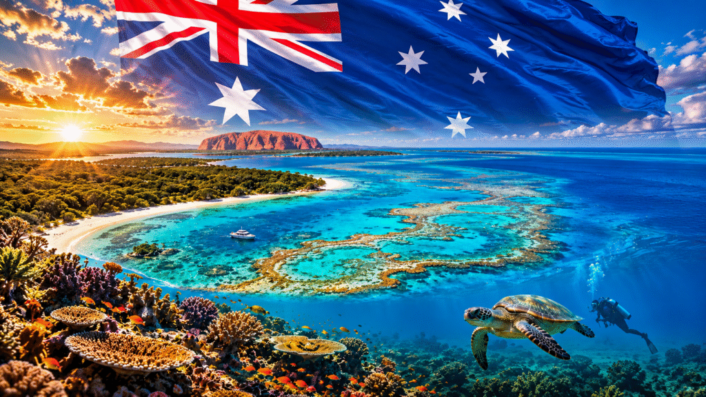 Australia The Biological Mechanics of the Great Barrier Reef