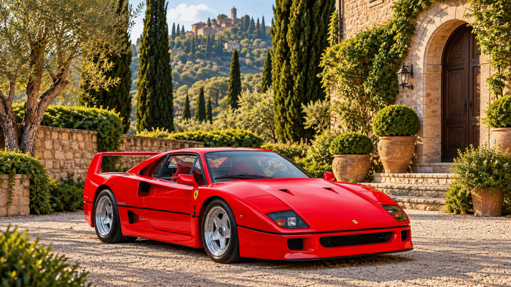 Ferrari F40 The Kevlar and Nomex Composite