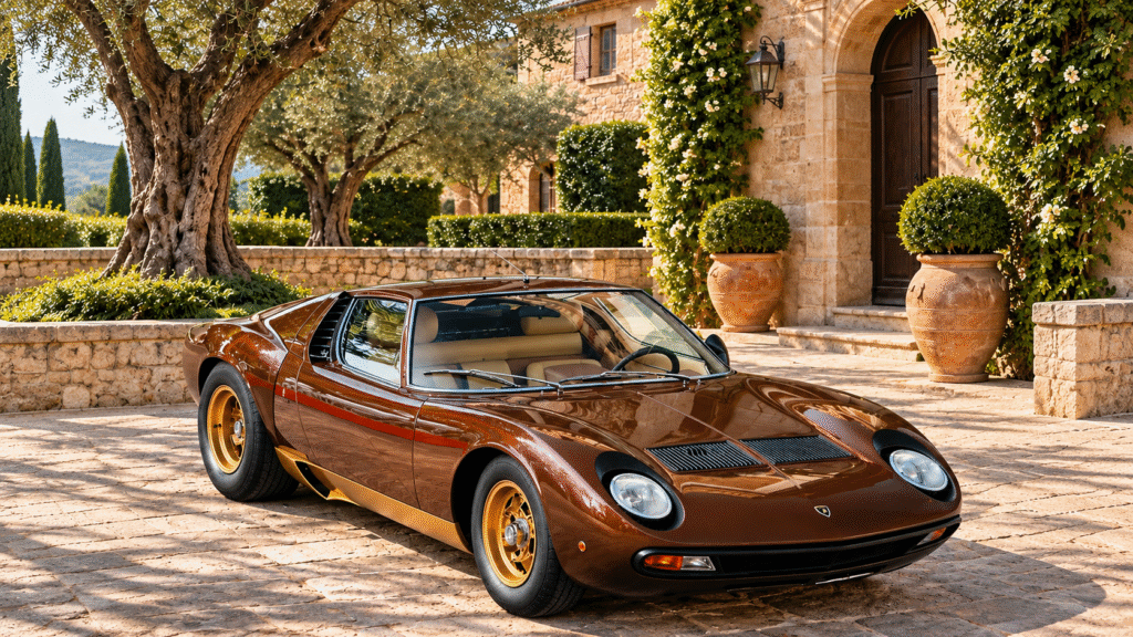 Lamborghini Miura The Transverse V12 Architecture