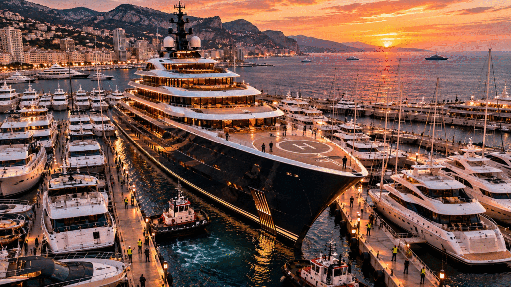 When Your Yacht is Too Big to Dock at the Marina