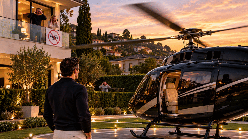 Your Helicopter is Too Noisy for the Neighborhood