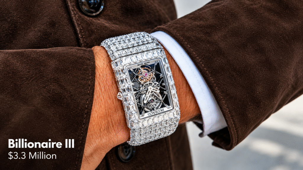 Billionaire III Luxury Watch Editorial