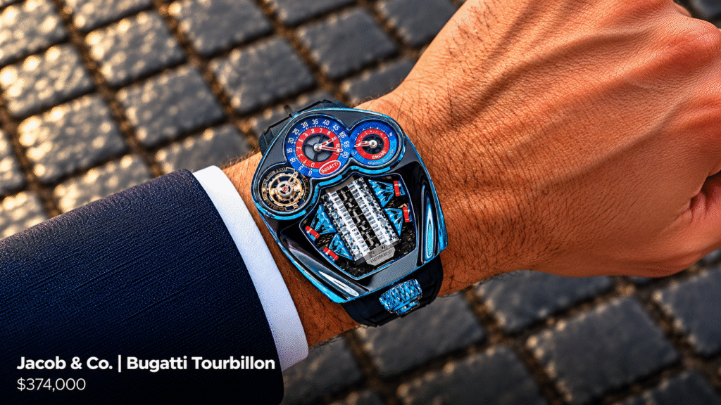 Bugatti Tourbillon Luxury Watch Ad