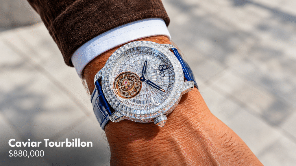 Caviar Tourbillon Luxury Watch