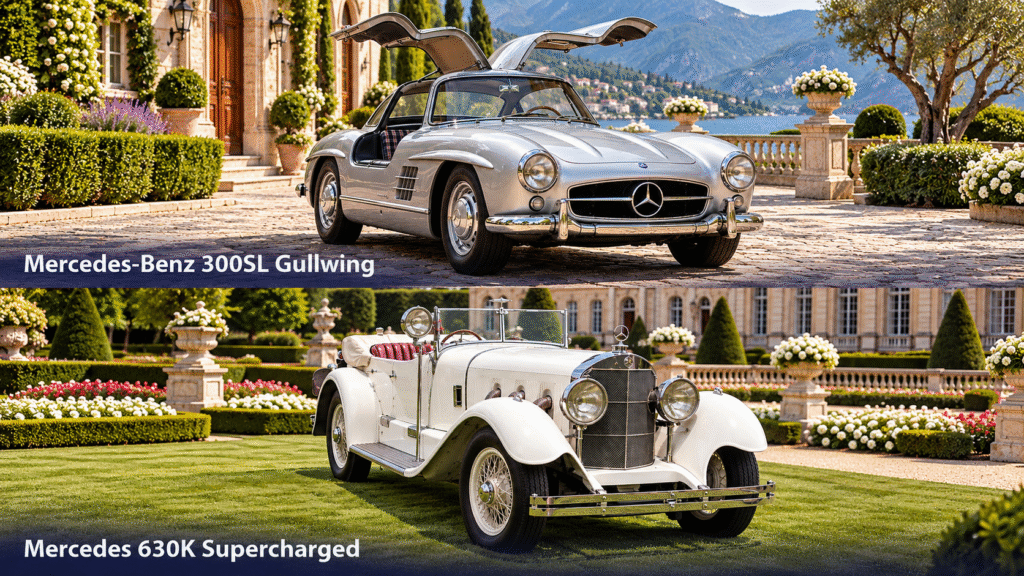 Classic Mercedes in Villa Gardens