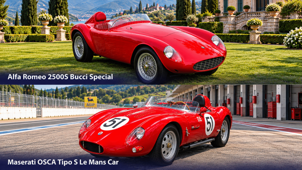 Classic Red Legends_ Alfa Romeo and Maserati