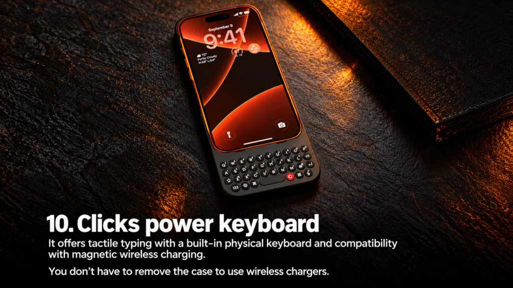 Clicks Powered_ Physical Keyboard Case