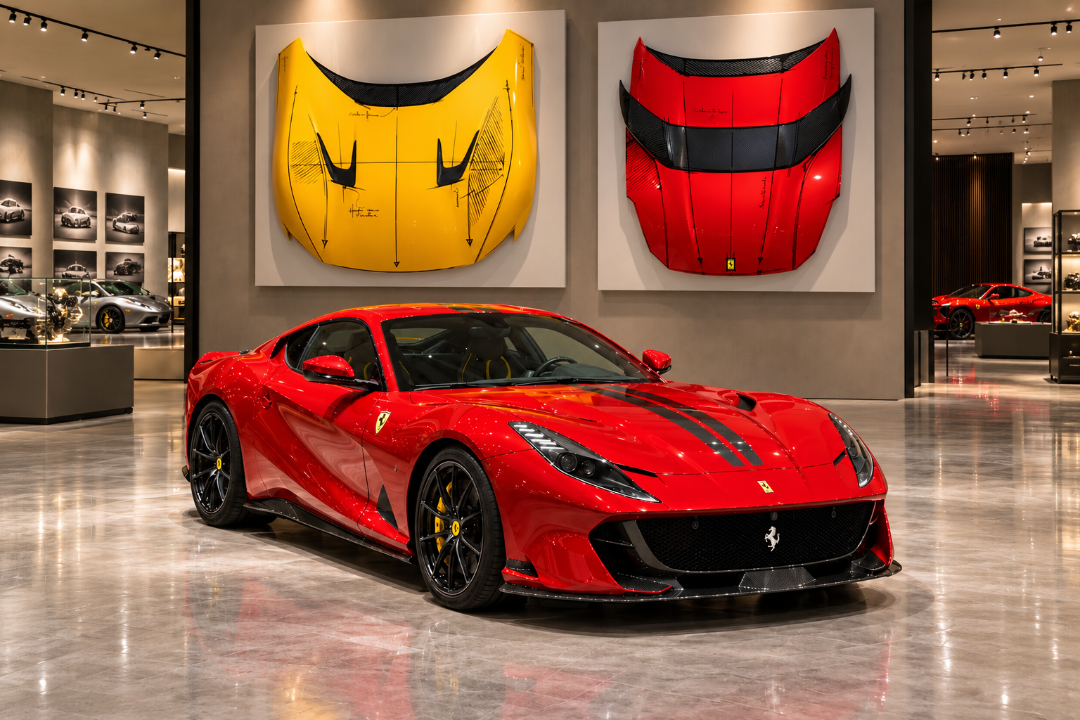 Ferrari Gallery_ Red Supercar Showcase