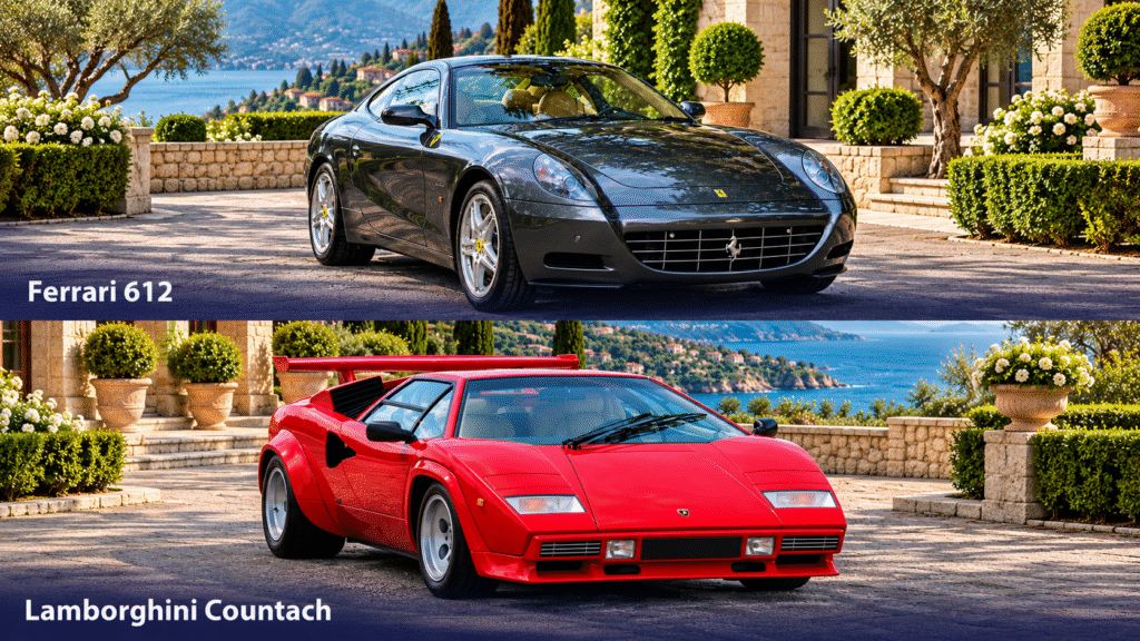 Ferrari and Lamborghini Lakeside Showcase