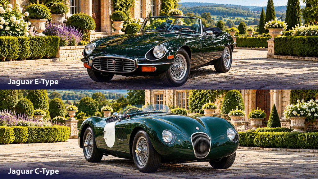 Jaguar Classics at the Manor