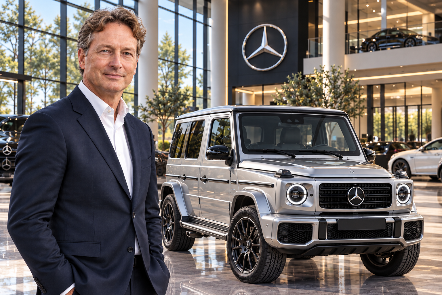 Luxury Mercedes G-Class Showroom Display