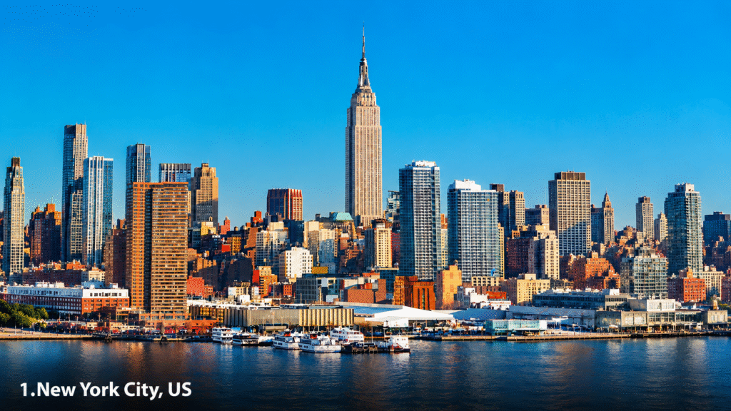 New York Skyline from the Waterfront